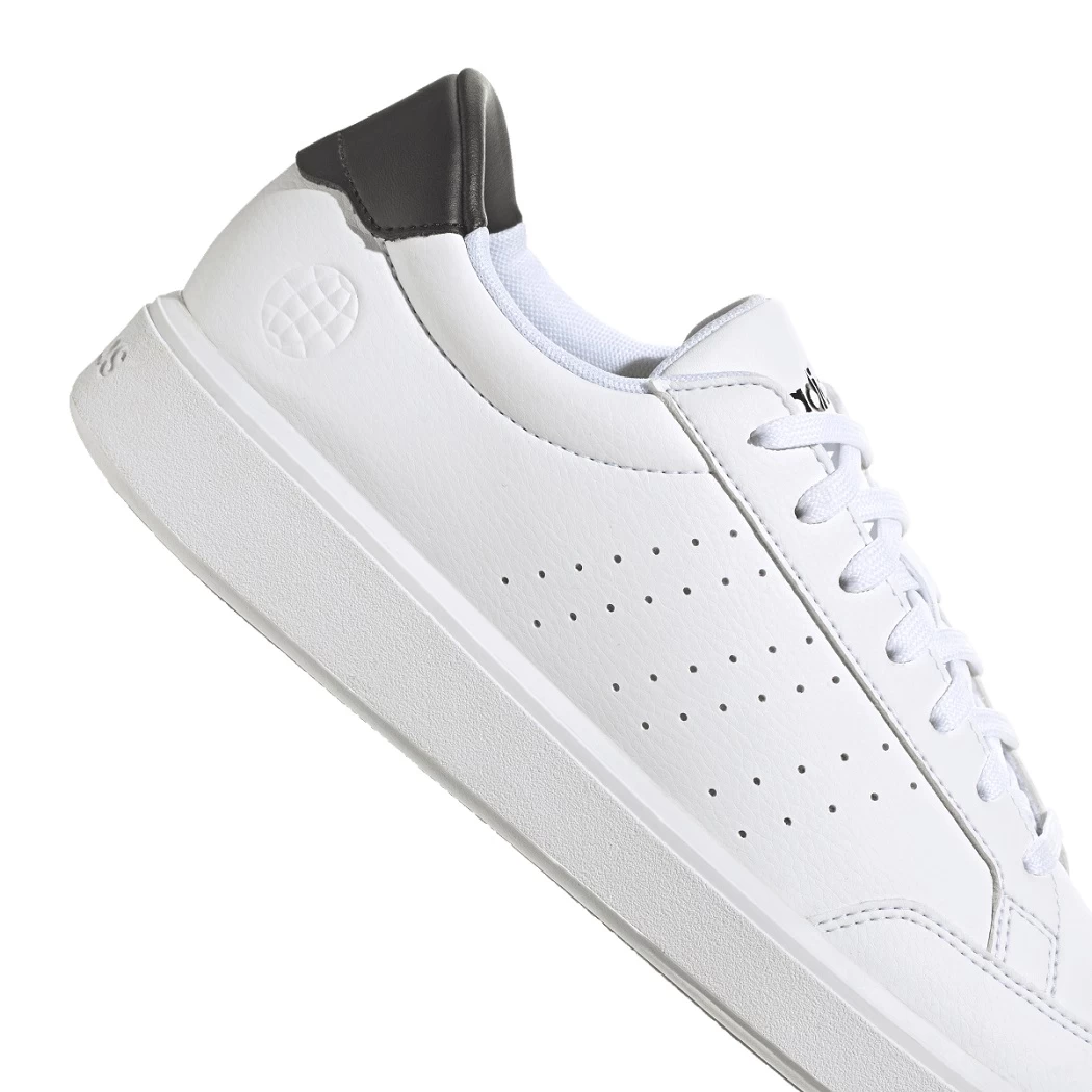 Adidas Nova Court Lifestyle Vegan Schuhe Herren Sneaker Weiß / Schwarz – Bild 4