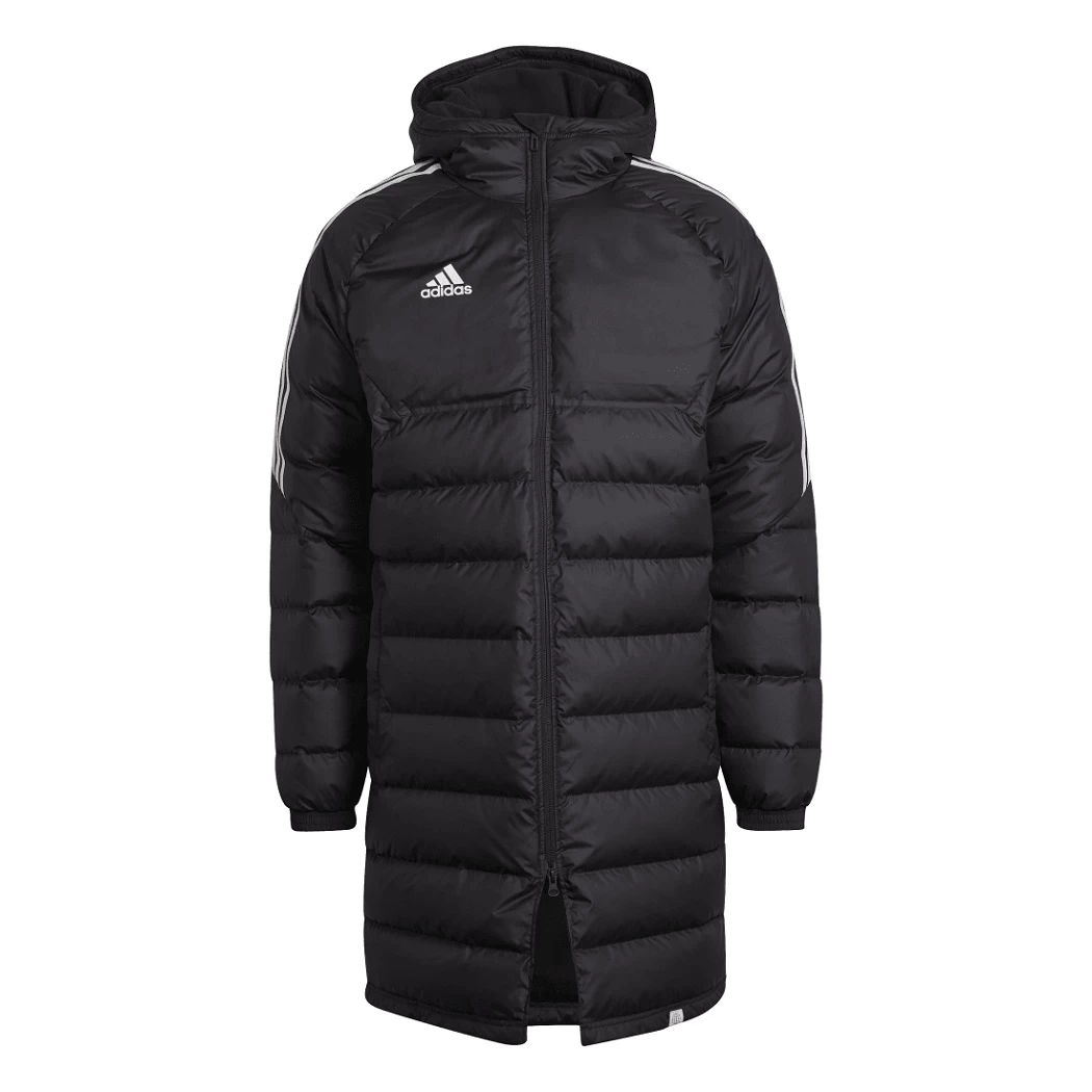 Adidas Condivo 22 Daunenjacke Lange Stadionjacke Herren Schwarz – Bild 7