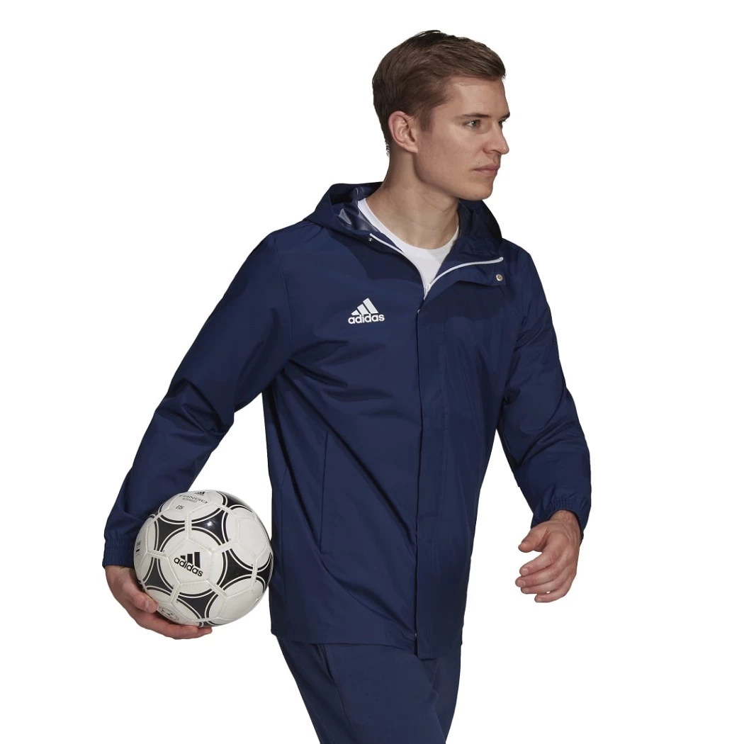 Adidas Entrada 22 Allwetterjacke Herren Dunkelblau Team Navy Blue 2 – Bild 7