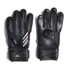 Adidas Kinder Predator Match Fingersave Junior Torwarthandschuhe Schwarz / Weiß