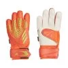Adidas Kinder Predator Match Fingersave Torwarthandschuhe Orange / Grün