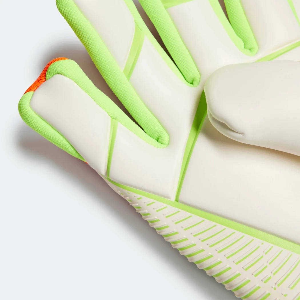 Adidas Predator Pro Fingersave Torwarthandschuhe Erwachsene Orange / Grün – Bild 4