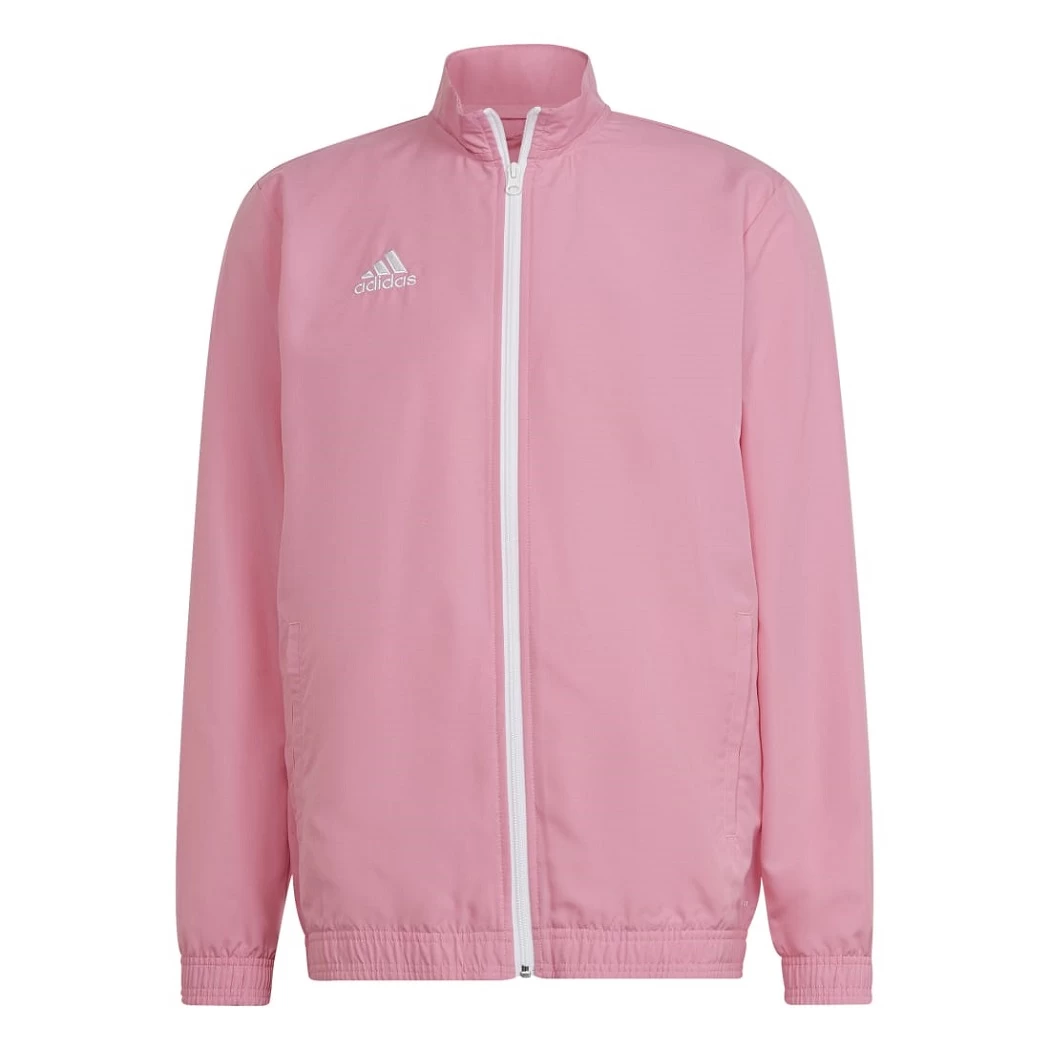 Adidas Entrada 22 Präsentationsjacke Herren Hell Pink Rosa – Bild 4