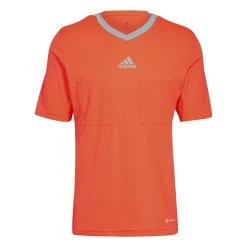 Adidas Referee 22 Jersey Schiedsrichtertrikot Kurzarm Solar Rot
