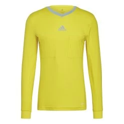 Adidas Referee 22 Jersey Schiedsrichtertrikot Langarm Gelb