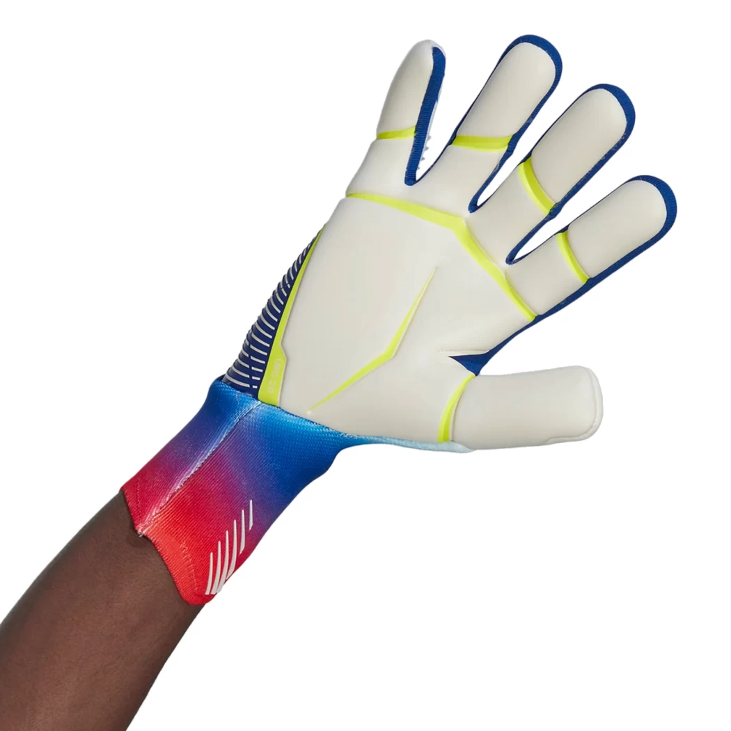 Adidas Predator Edge Pro Al Rihla Torwarthandschuhe Weiß – Bild 2