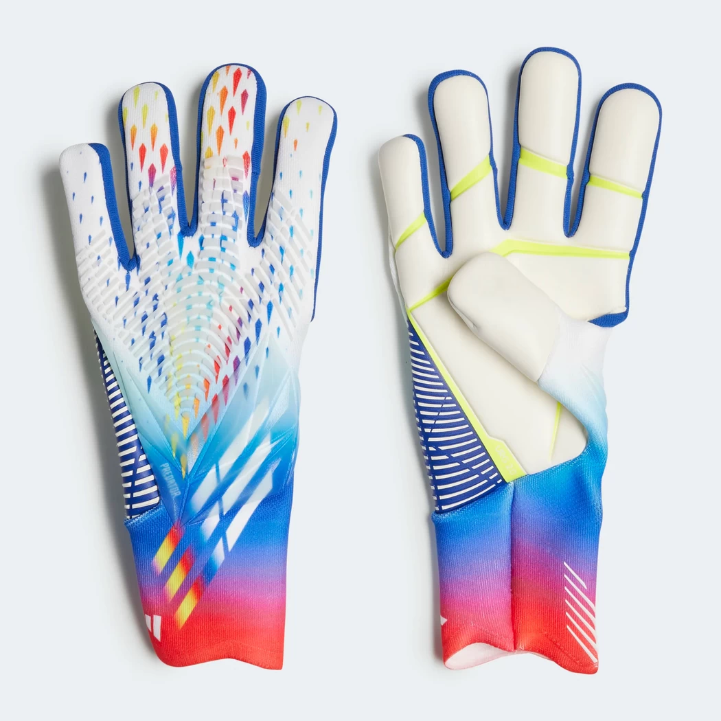 Adidas Predator Edge Pro Al Rihla Torwarthandschuhe Weiß – Bild 8