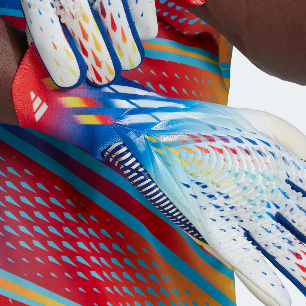 Adidas Predator Edge Pro Al Rihla Torwarthandschuhe Weiß – Bild 7