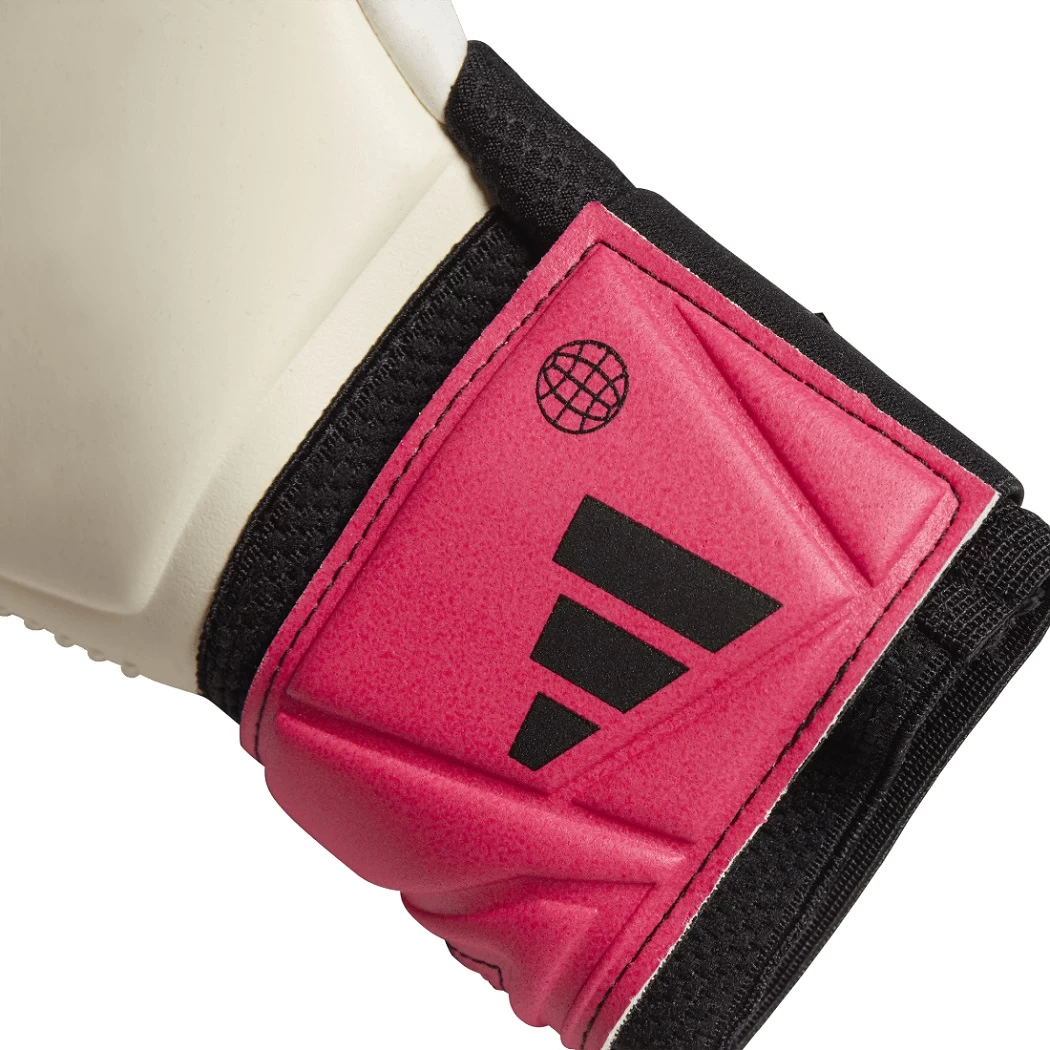 Adidas Predator Pro Junior Torwarthandschuhe Schwarz / Weiß / Pink – Bild 3