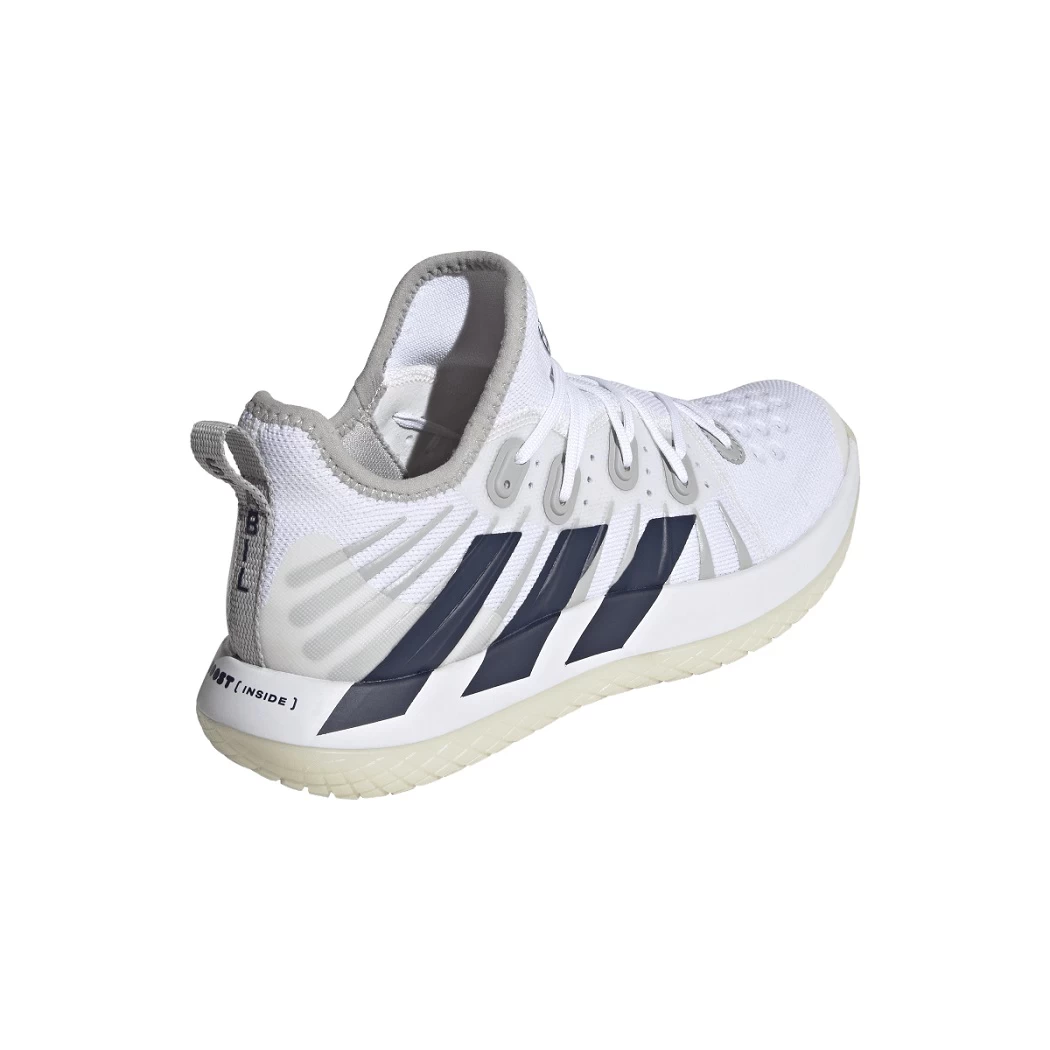 Adidas Stabil Next Generation Herren Handballschuhe Weiß / Navyblau / Grau – Bild 3