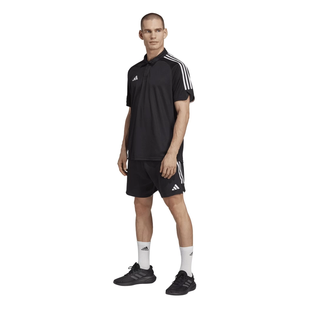 Adidas Tiro 23 League Sweat Short Kurze Sporthose Herren Schwarz / Weiß – Bild 6