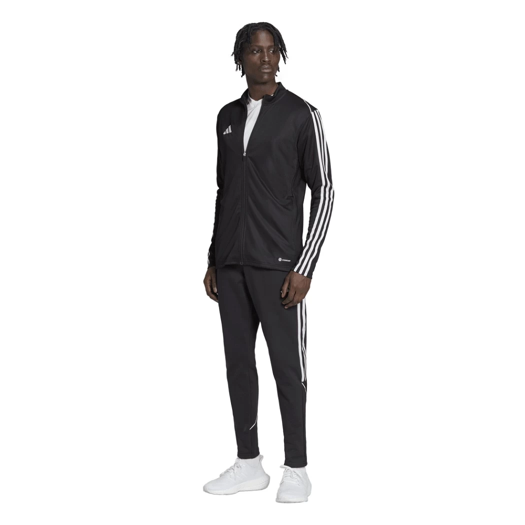 Adidas Tiro 23 League Sweat Pant Jogginghose Herren Schwarz / Weiß – Bild 4