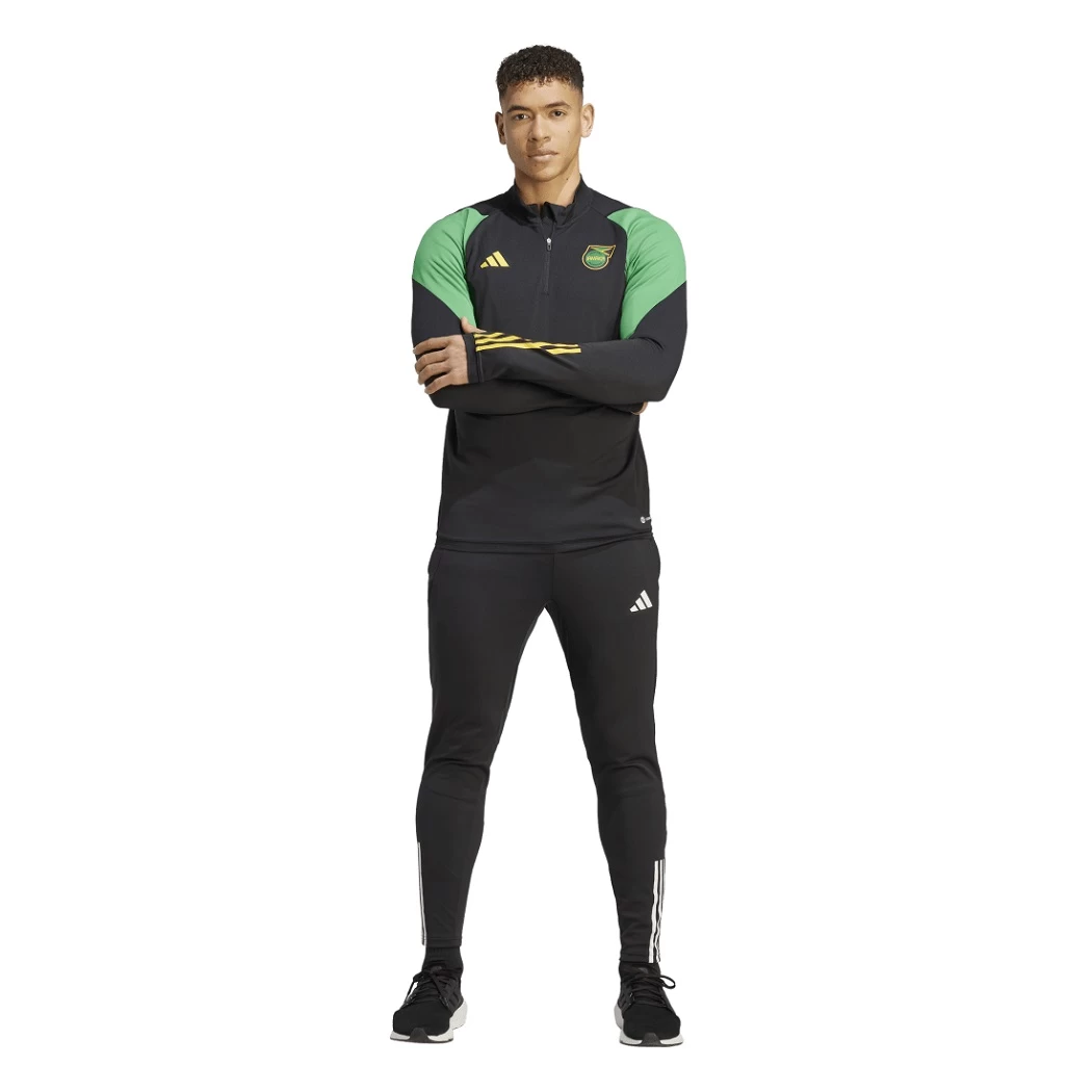 Adidas Jamaika Tiro 23 Trainingstop Trainingsoberteil 2023 Schwarz – Bild 4
