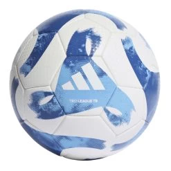 Adidas Tiro League Thermal Bonded Fußball Größe 4 Und 5 Weiß / Blau