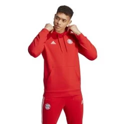 Adidas FC Bayern München Hoodie Herren 2023 / 2024 Rot