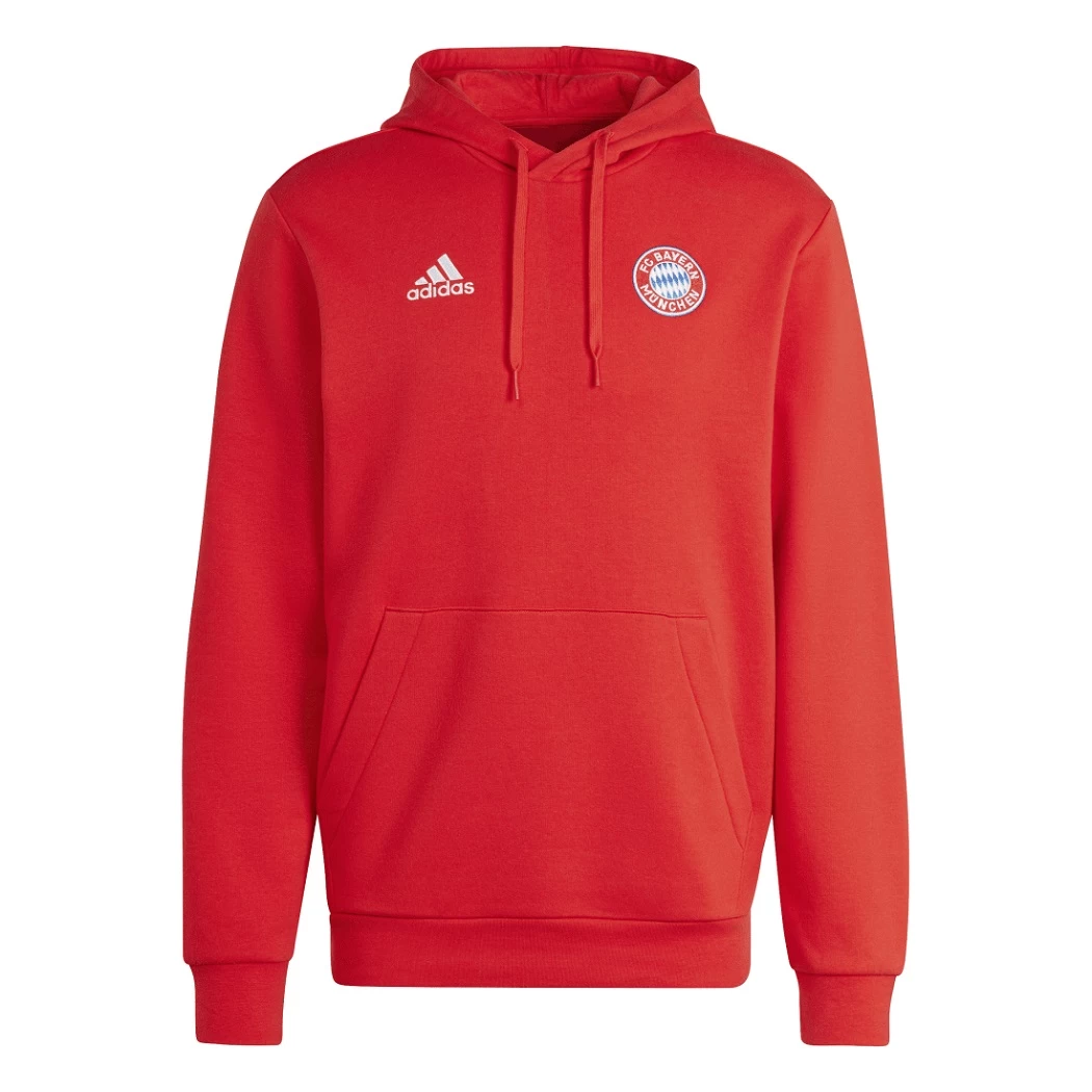 Adidas FC Bayern München Hoodie Herren 2023 / 2024 Rot – Bild 6