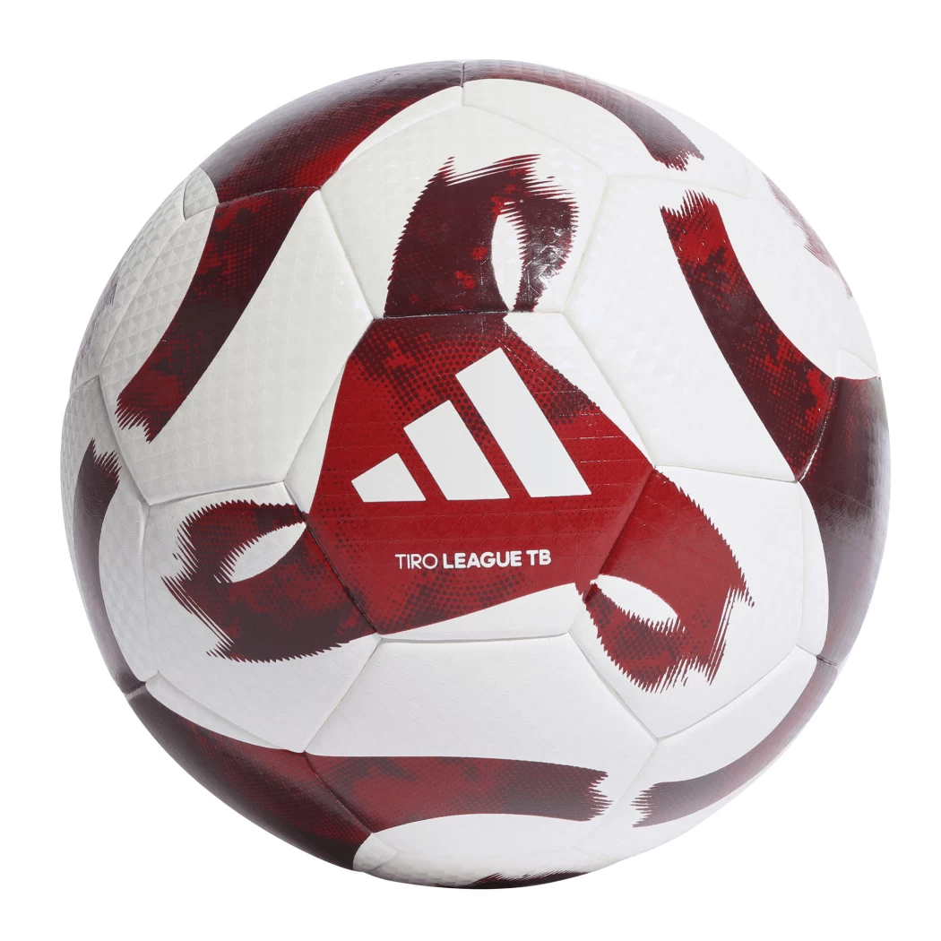 Adidas Tiro League Thermal Bonded Fußball Größe 4 Und 5 Weiß / Rot