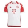 Adidas FC Bayern München Home Heimtrikot Kinder 2023 / 2024 Weiß / Rot