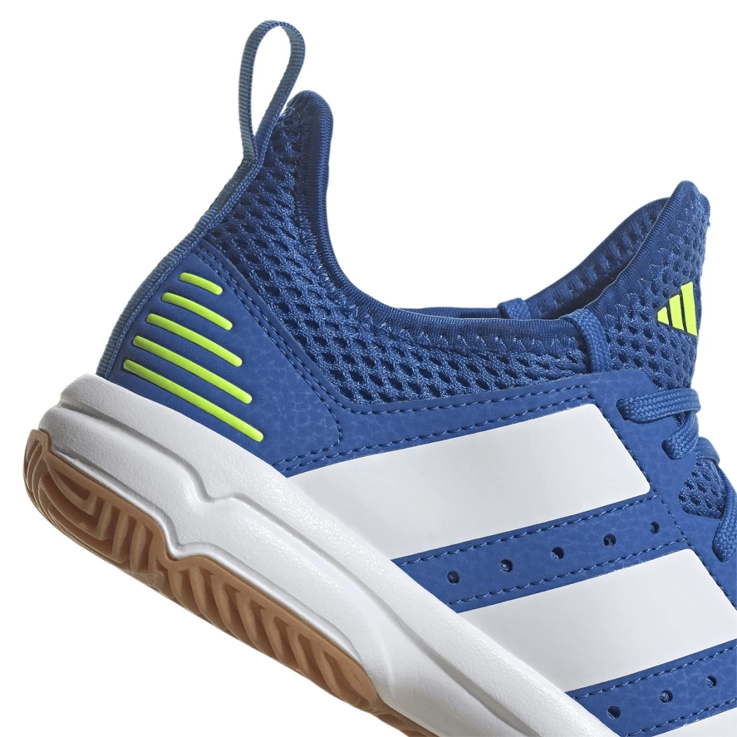 Adidas Stabil Indoor Junior Kinder Handballschuhe Blau /weiß – Bild 6