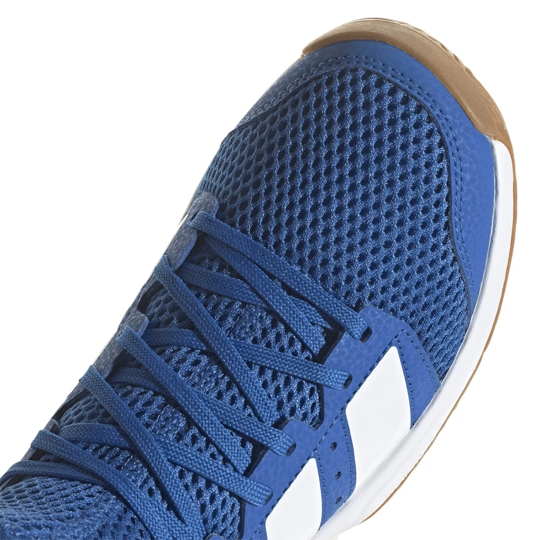 Adidas Stabil Indoor Junior Kinder Handballschuhe Blau /weiß – Bild 7