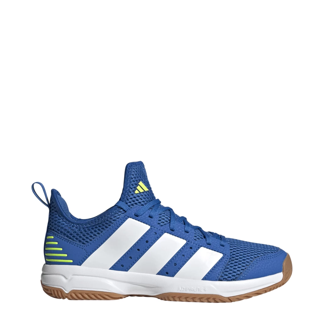 Adidas Stabil Indoor Junior Kinder Handballschuhe Blau /weiß