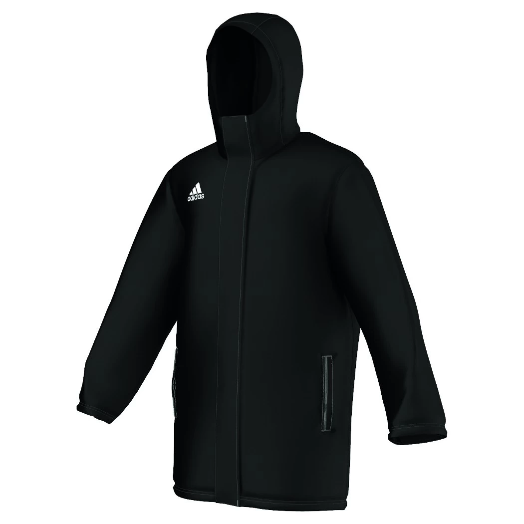 Adidas Core15 Stadionjacke Winterjacke Schwarz