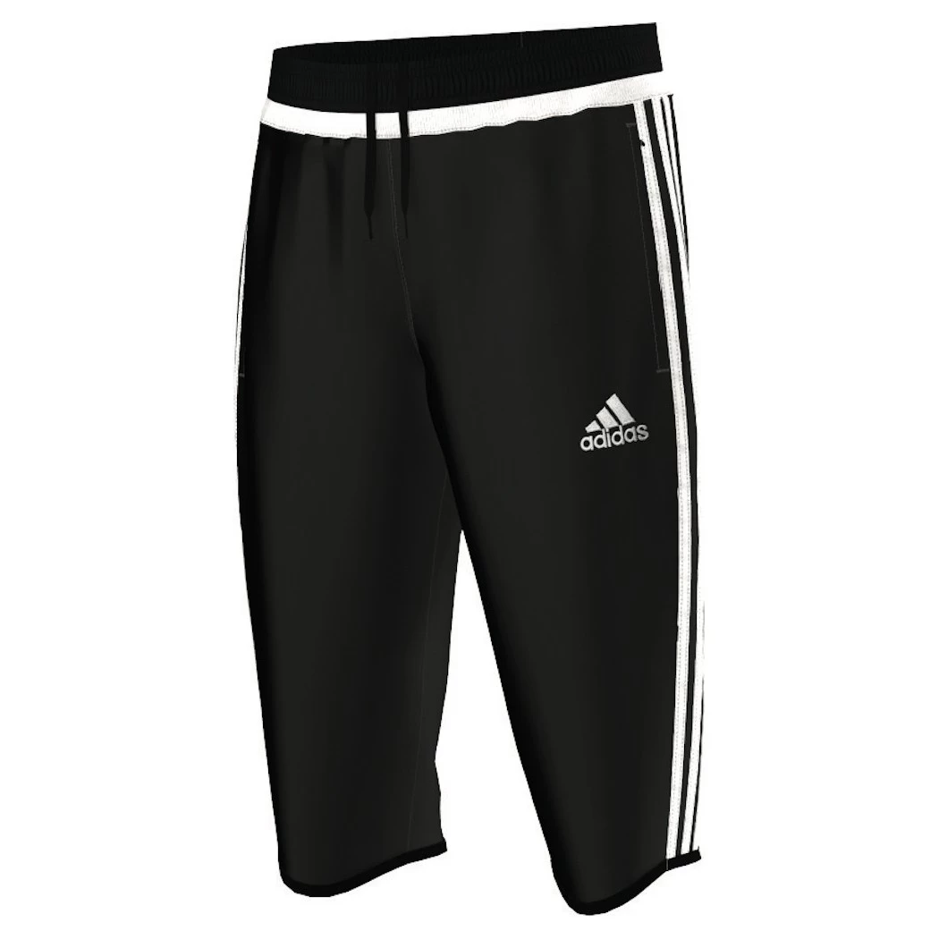 Adidas Tiro15 3/4 Pant Hose Short Schwarz/weiß