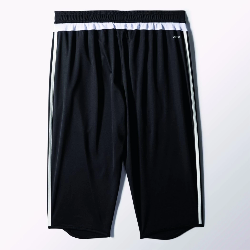 Adidas Tiro15 3/4 Pant Hose Short Schwarz/weiß – Bild 2