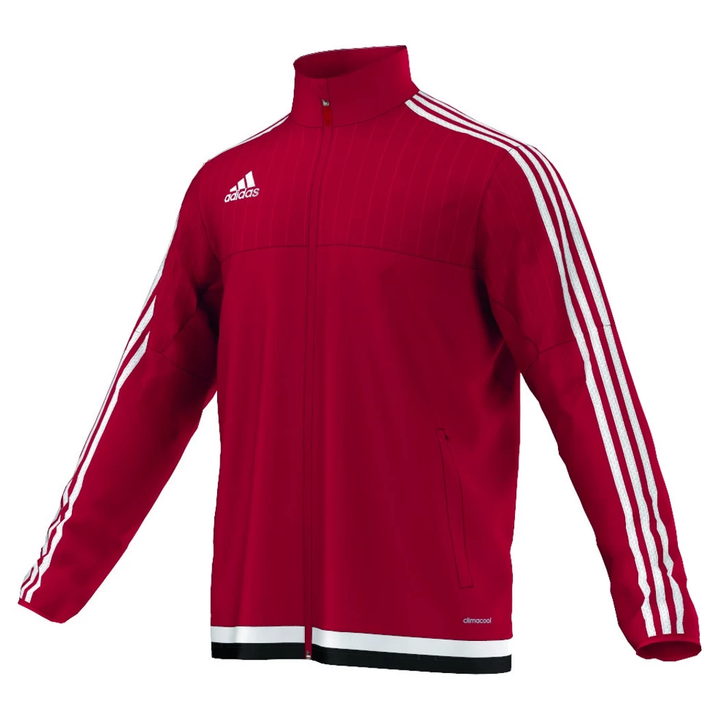 Adidas Tiro15 Training Jacket Trainingsjacke Rot Blau Schwarz – Bild 6