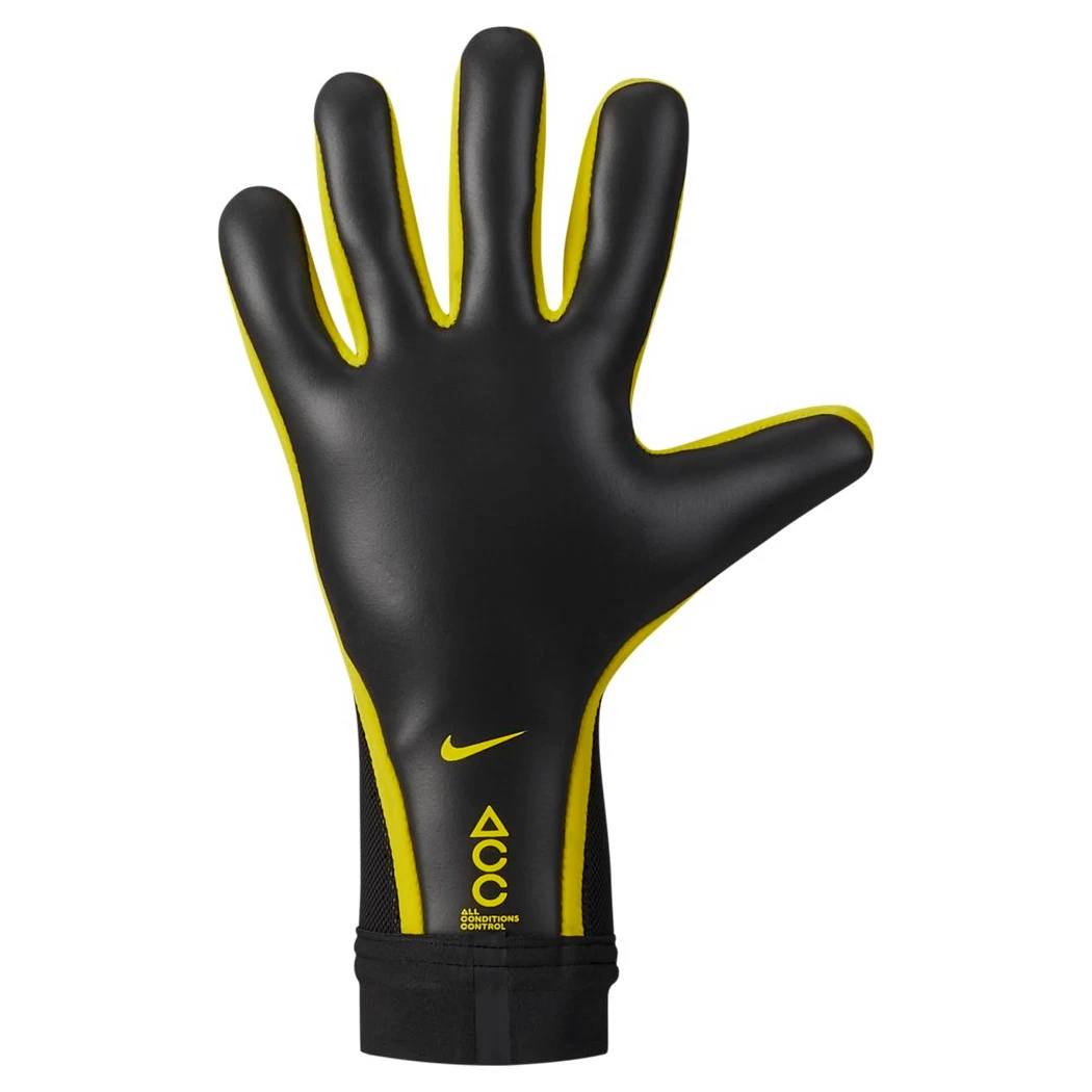 Nike Torwarthandschuhe GK Mercurial Touch Elite Schwarz / Gelb – Bild 2
