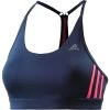 Adidas Strappy Bra Padded Sport BH Dunkelblau/pink