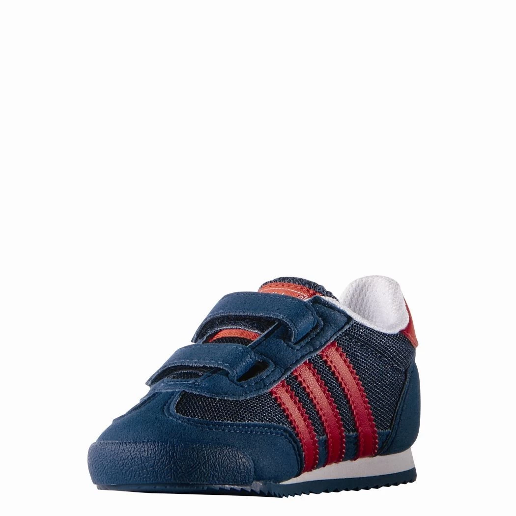 Adidas Originals Kinderschuhe Dragon CF I Klettverschluß Blau/rot – Bild 2