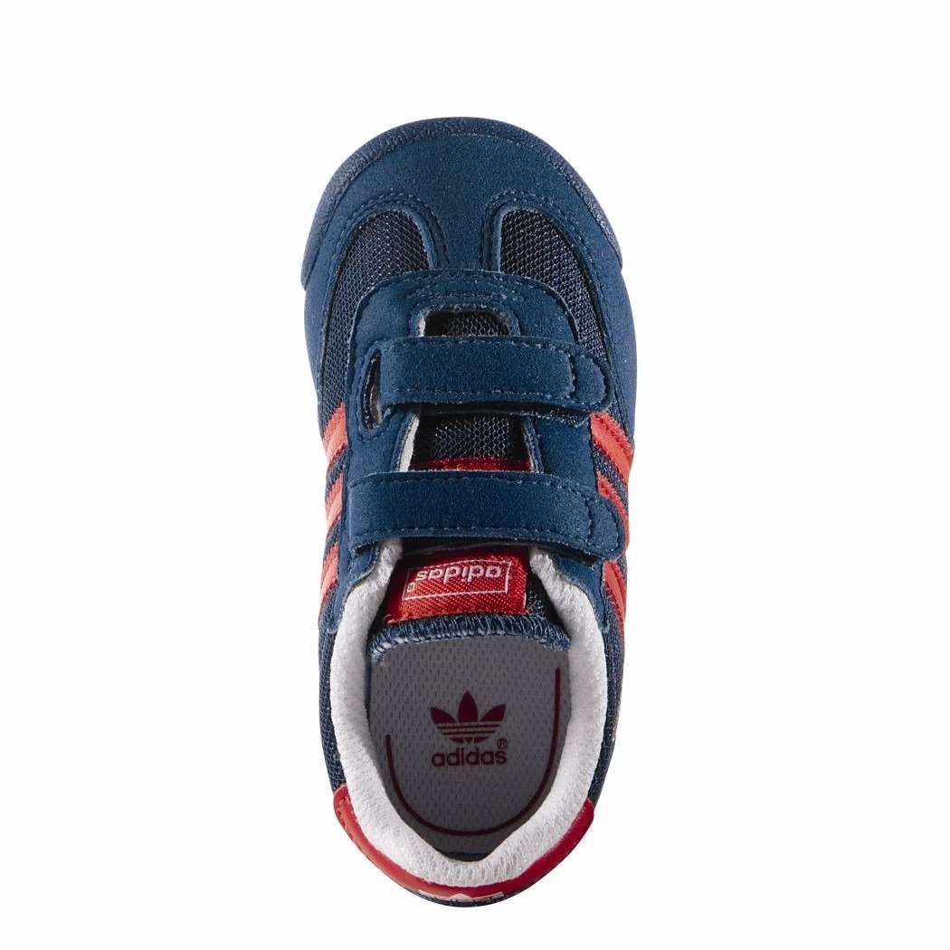 Adidas Originals Kinderschuhe Dragon CF I Klettverschluß Blau/rot – Bild 5