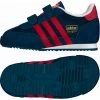 Adidas Originals Kinderschuhe Dragon CF I Klettverschluß Blau/rot