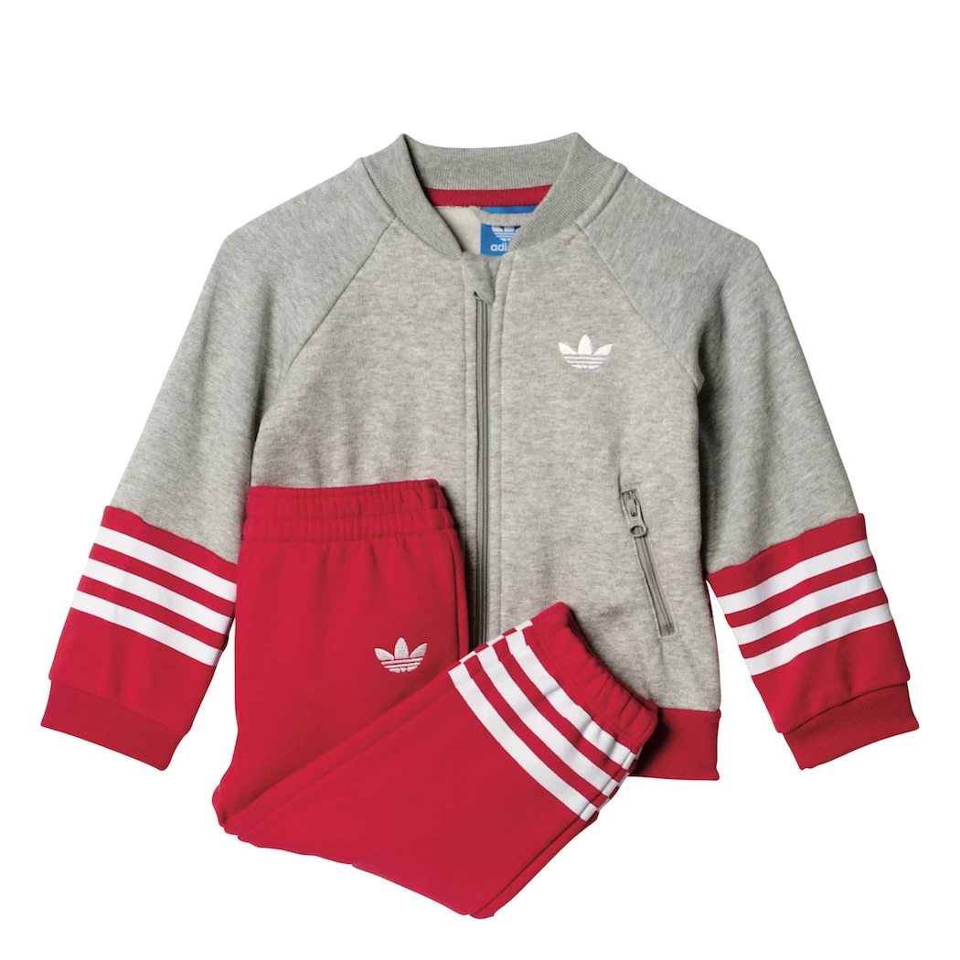 Adidas Originals Kinder Fleece Superstar Anzug Baumwolle – Bild 10