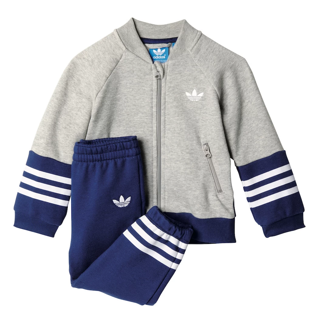 Adidas Originals Kinder Fleece Superstar Anzug Baumwolle – Bild 2