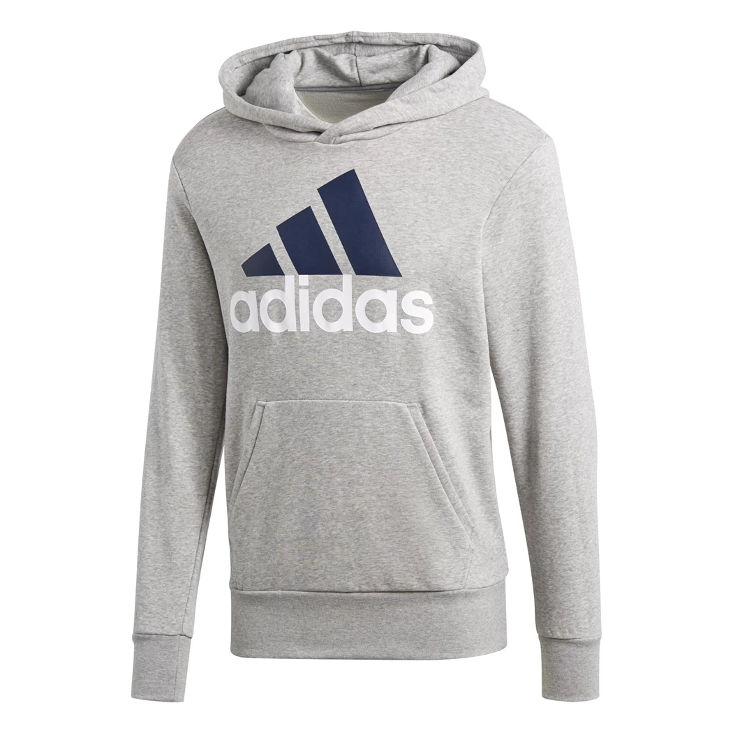 Adidas Essentials Linear Hoodie Grau