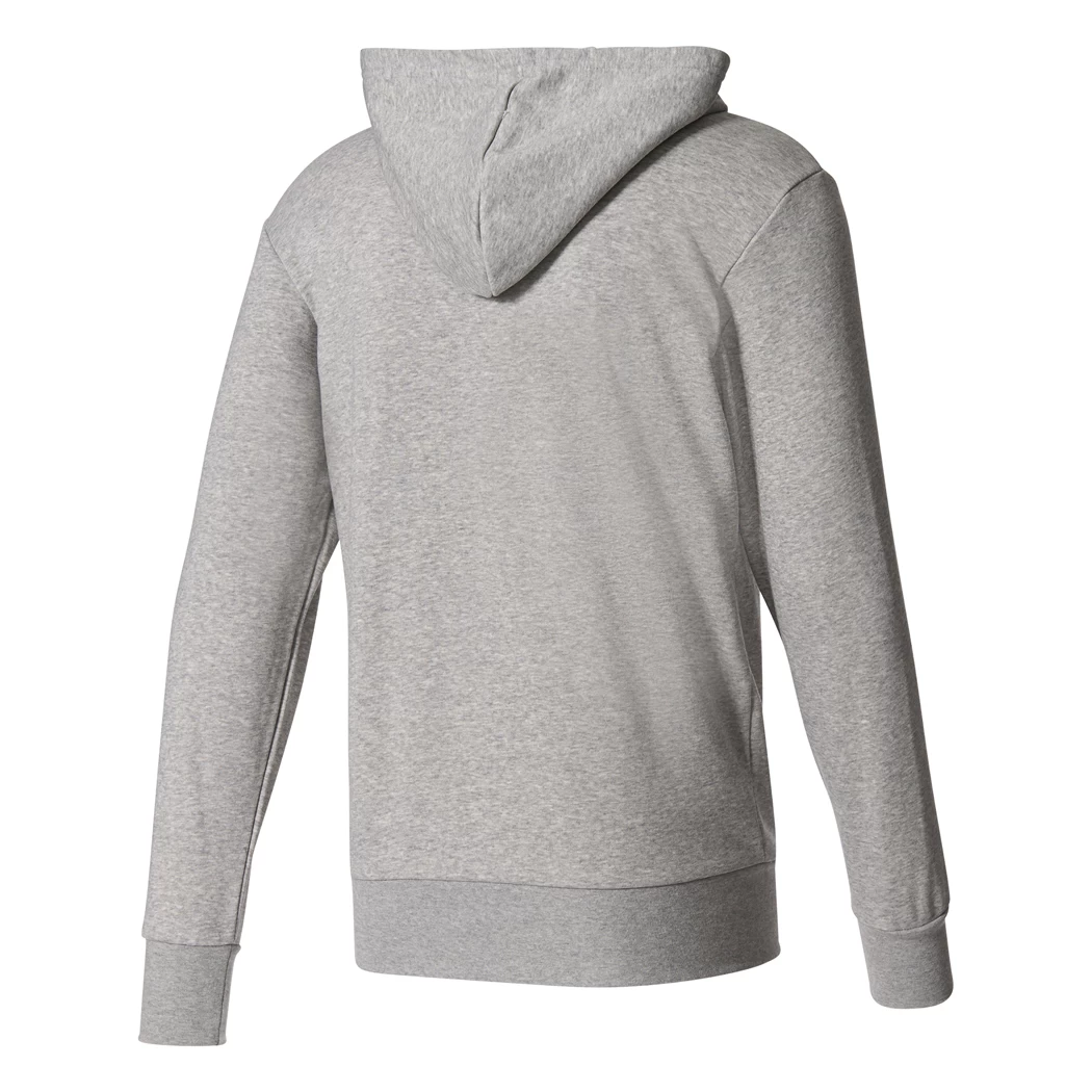 Adidas Essentials Linear Hoodie Grau – Bild 2