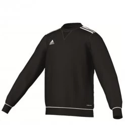 Adidas Core11 Sweat Top Jugend Kinder Kids Schwarz / Weiß