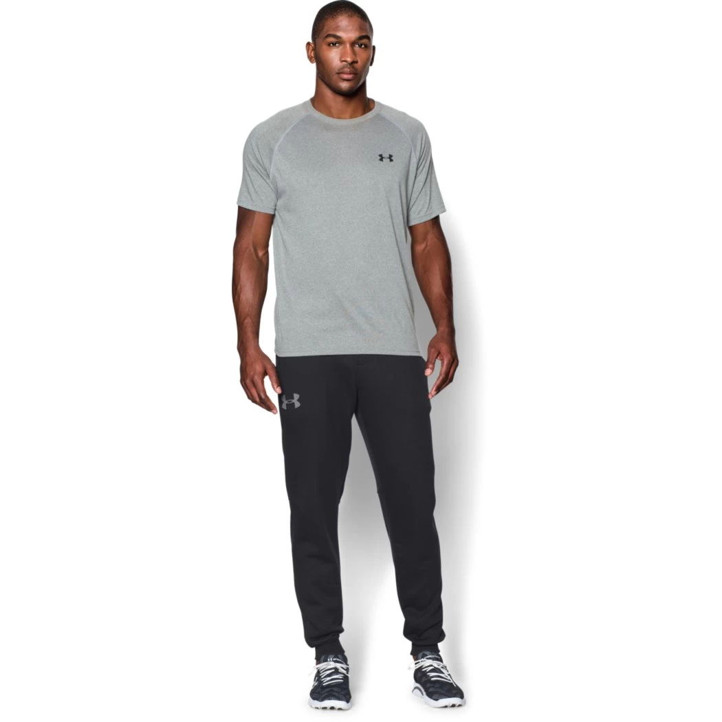Under Armour Rival Cotton Jogger Fleece Jogginghose Schwarz 1269881-001 – Bild 5
