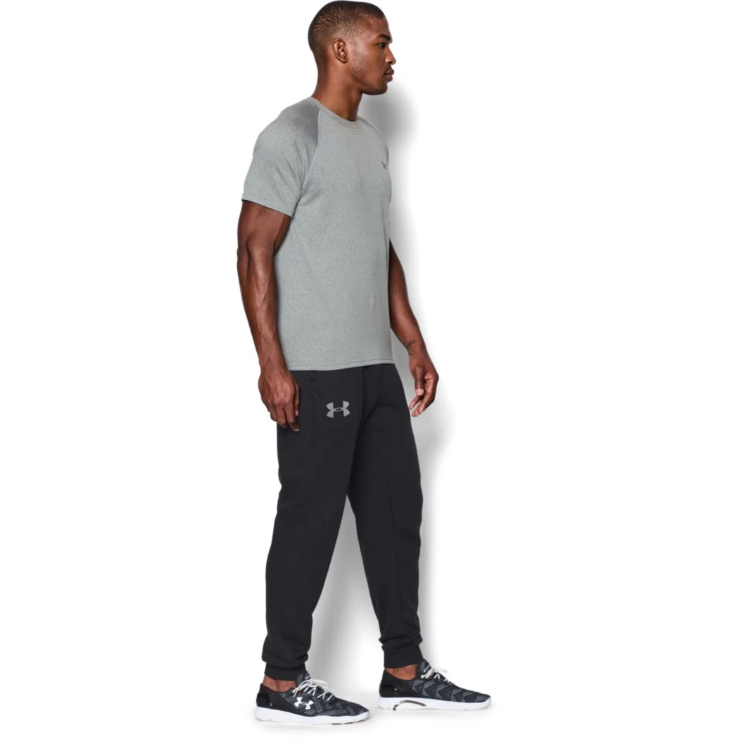Under Armour Rival Cotton Jogger Fleece Jogginghose Schwarz 1269881-001 – Bild 6