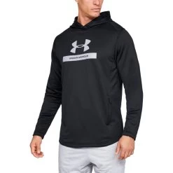 Under Armour MK-1 Terry Logo Hoodie Schwarz