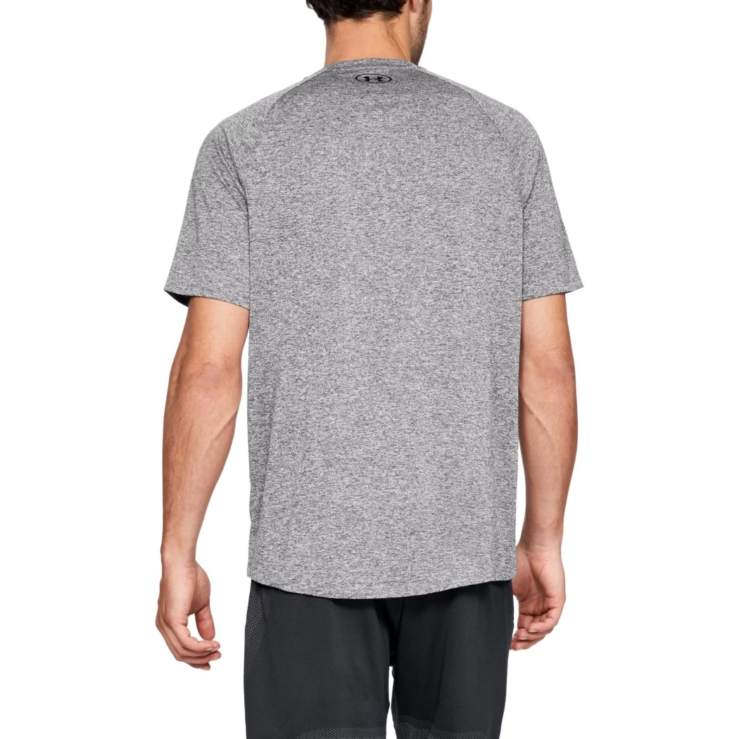 Under Armour Tech 2.0 T-Shirt Fitness Shirt Grau – Bild 3