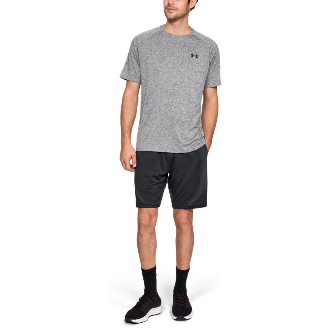 Under Armour Tech 2.0 T-Shirt Fitness Shirt Grau – Bild 2