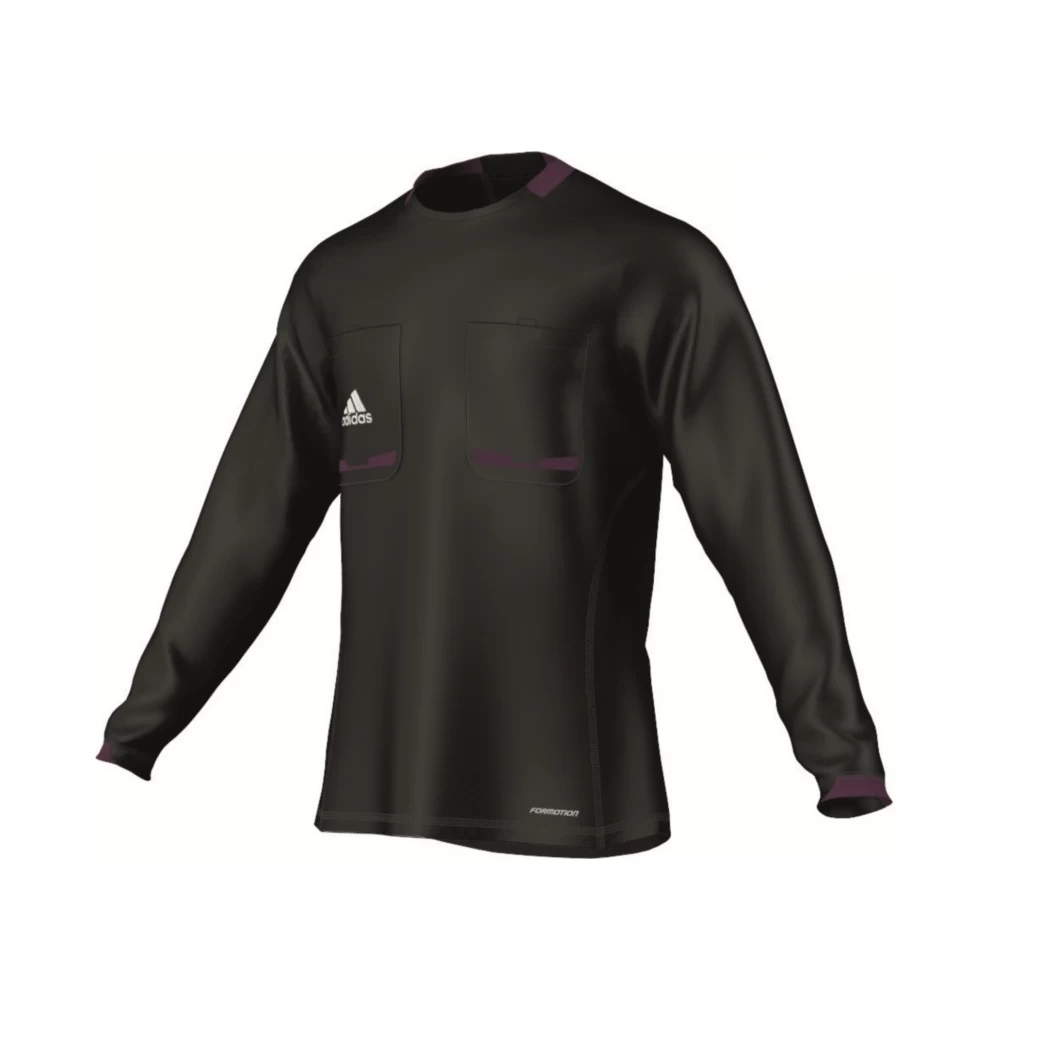 Adidas Referee 12 Schiedsrichtertrikot Langarm Schwarz