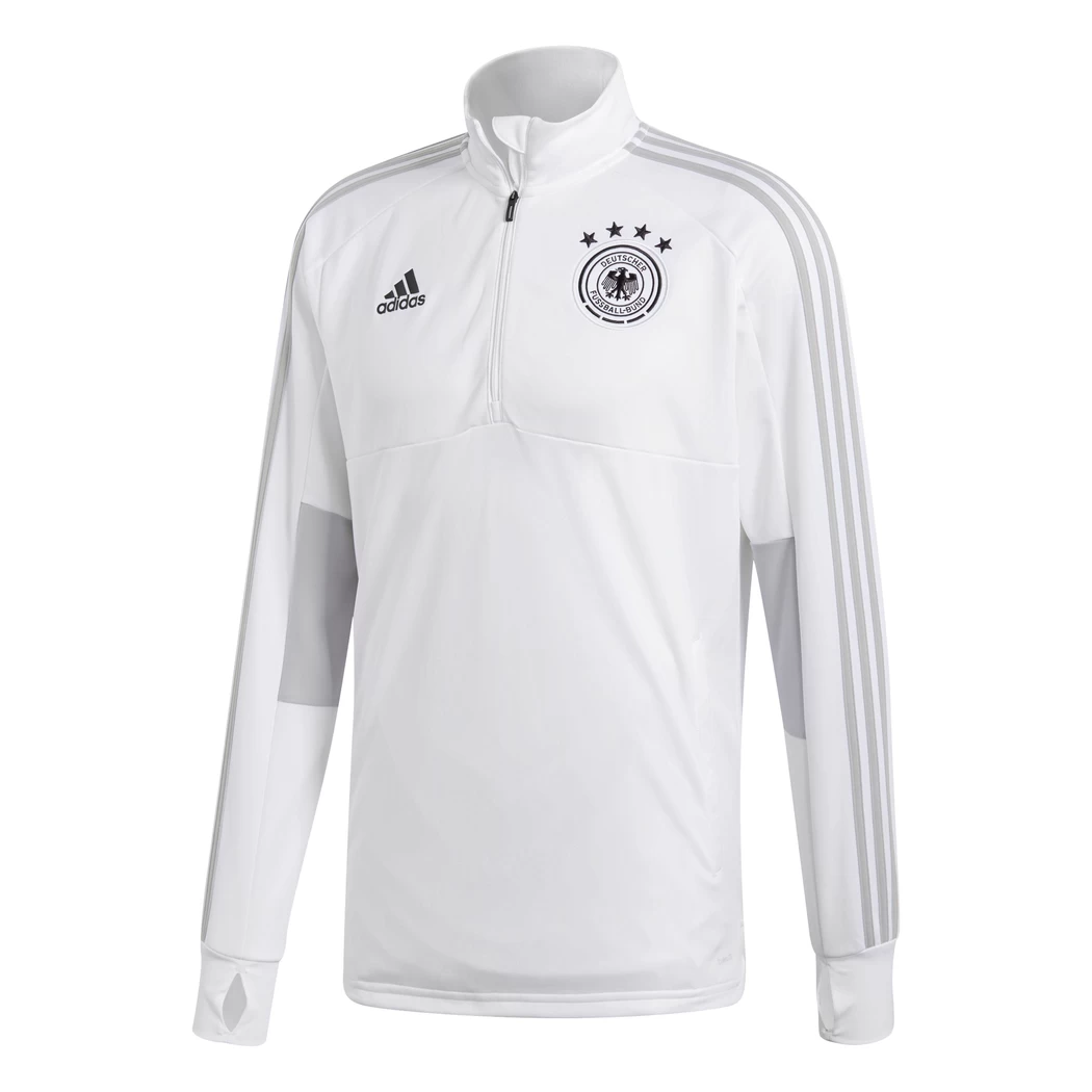 Adidas DFB Trainingstop Pullover Herren Deutschland WM 2018 Weiß