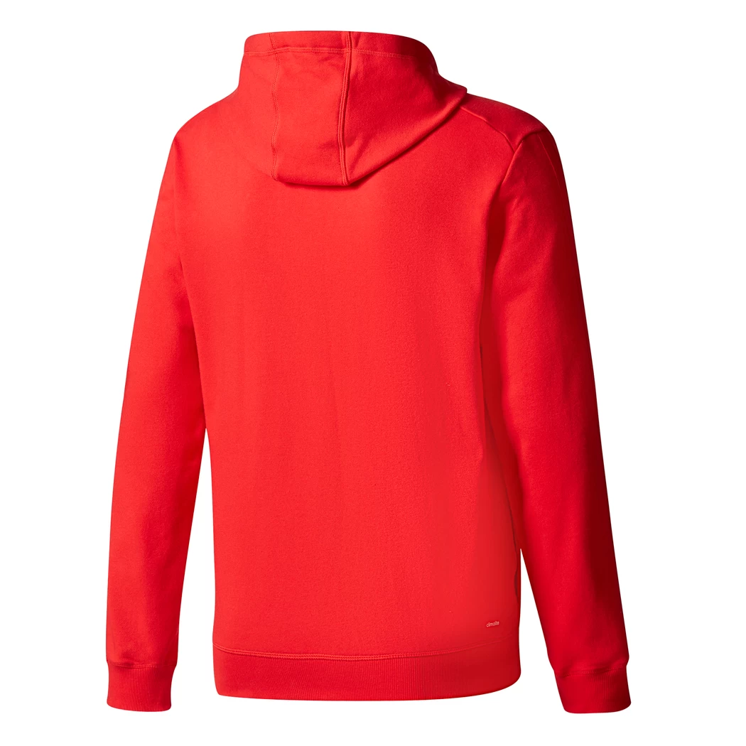Adidas Tiro 17 Hoody Sweatshirt Mit Kapuze Baumwollmischgewebe Rot BP6105 – Bild 2