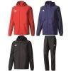 [Paket] Adidas Core15 Regenjacke Kinder Erwachsene Rot Blau Schwarz Regenhose Schwarz
