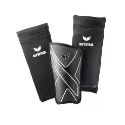 Erima Vocato CS Schienbeinschoner Ohne Knöchelschutz Granit / Schwarz