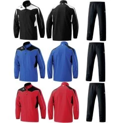 Erima Shooter Line Herren Sportanzug Schwarz Rot Blau